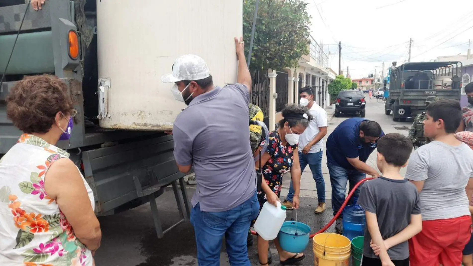 desabasto de agua potable